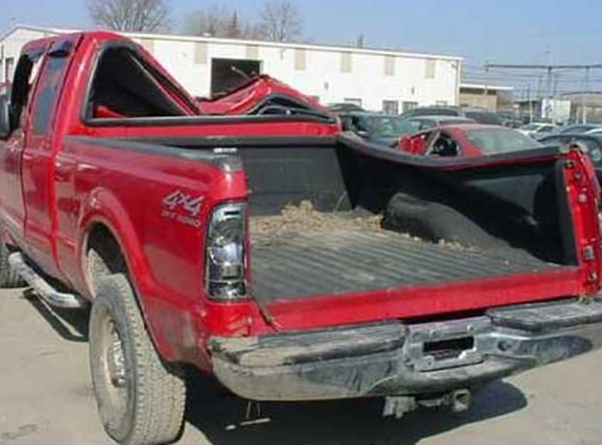 Pickup truck rollover lawyer and Roof Crush & Roof Pillar Collapse Injuries